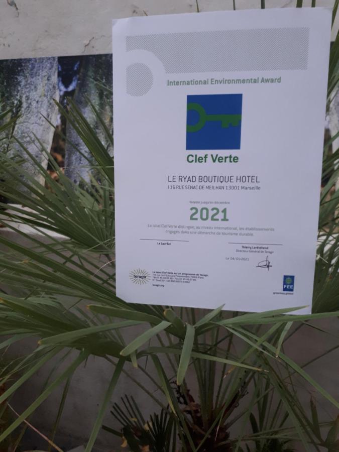 Le Ryad Boutique Hotel Marseille Exterior photo